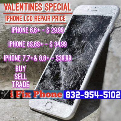 iPhone LCD Repair Price.