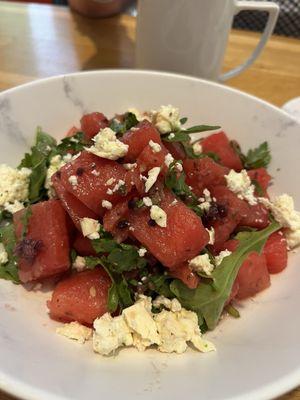 Watermelon and feta salad