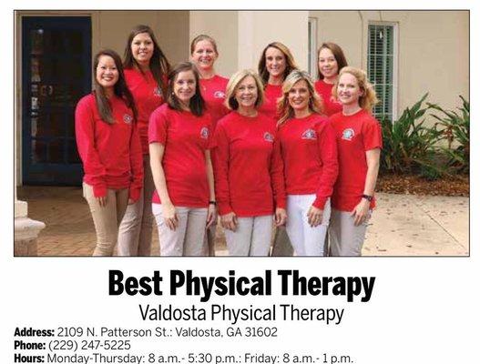 Best Physical Therapy 2017 & 2018