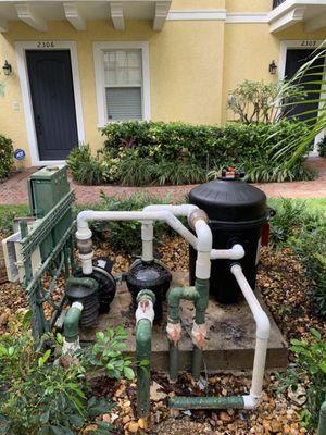 New Hayward Commercial Fountain Filtration System