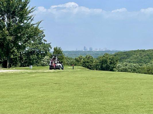 KC Skyline in the distance.