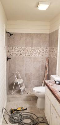 Bathroom remodel