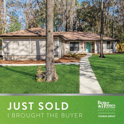 My first time buyer won in a bidding war in Blue Creek!