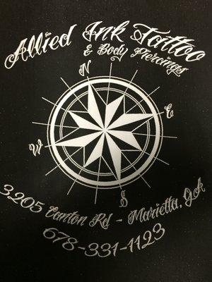 New shirts. Allied Ink Tattoo Marietta Ga