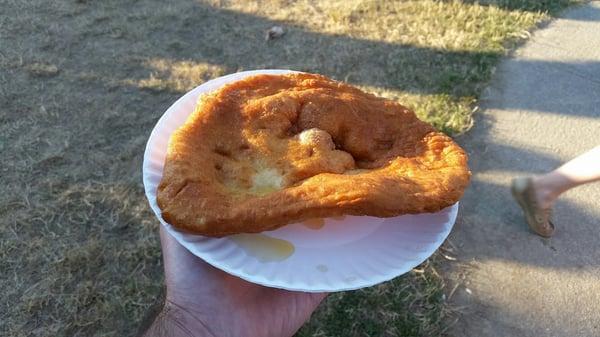 Fried dough from the concession stand