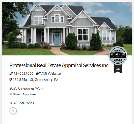 Professional Real Estate Appraisal Services