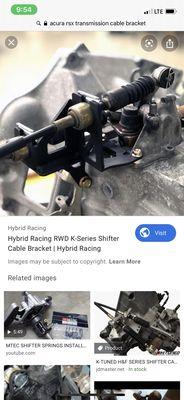 The custom bracket he said was made by him but can be bought online for $70.00 versus his $180.00.