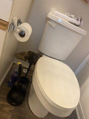 Toilet for 3 weeks