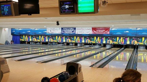 16 lanes