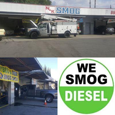 We smog any size diesel vehicles..