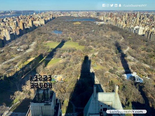 #HappyValentine's & #HappyFriday to everyone with this crazy view of Central Park and beyond!