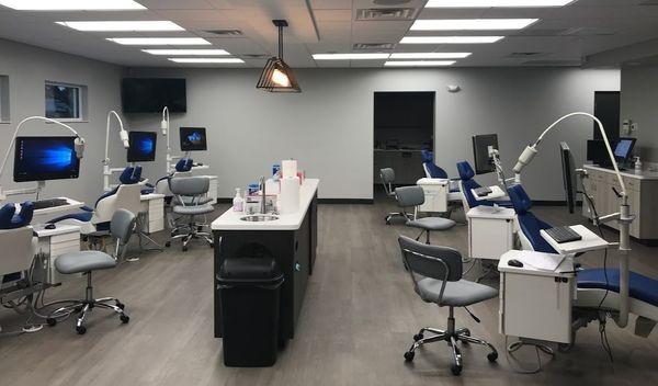 Orthodontic Treatment Room at Dietrich and Hilliard Orthodontics in Winter Haven Florida