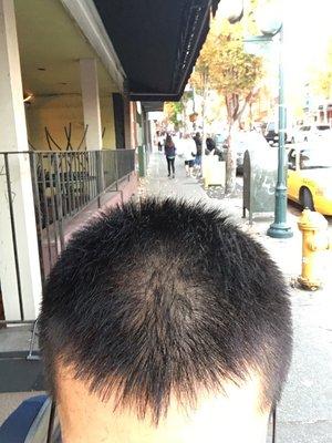 Got a very average Asian haircut for $20