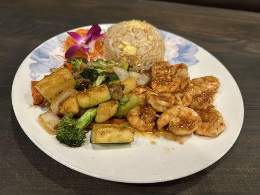 Hibachi grilled shrimp