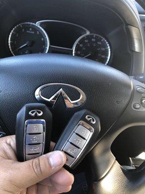 2019 Infiniti QX 60 added a key