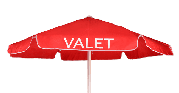 Valet umbrella