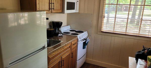 Our cabin kitchen