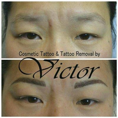 Microblading Eyebrow Tattoo