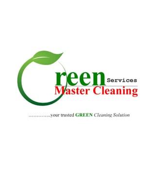 Green Master Cleaning Service