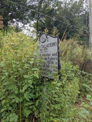 Hardin Taliaferro Historical Marker, Mount Airy NC