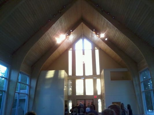 Inside of chapel. 7/28/12