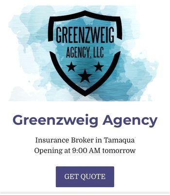 GREENZWEIG INSURANCE COMPANY