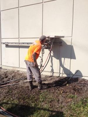 Concrete wall sawing in Orlando FL