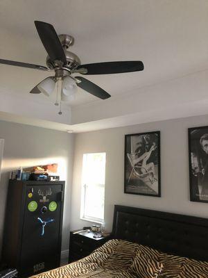 Bedroom tray ceiling