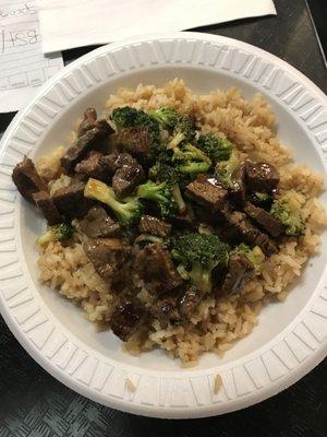 Steak with Broccoli Bowl