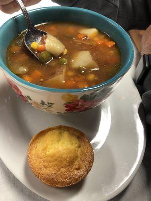 Daily vegetable soup