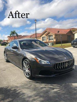 Maserati Quattroporte after