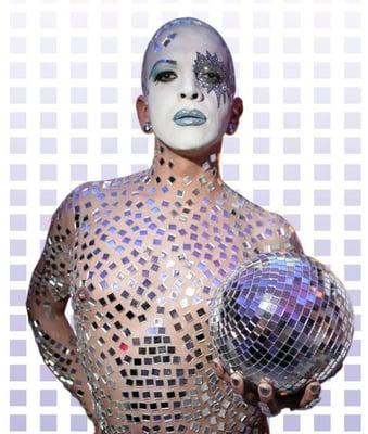 mirror ball man