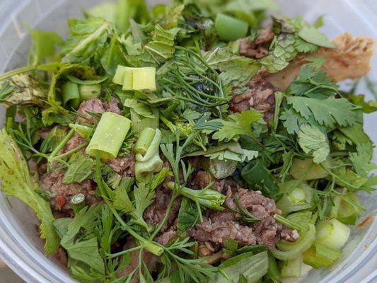 Beef Larb