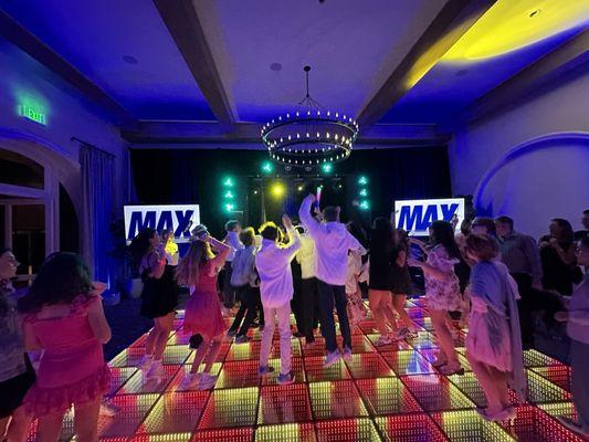 LED Mirrored Dance Floor Lighting