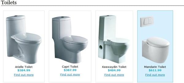 water saving dual flush toilets