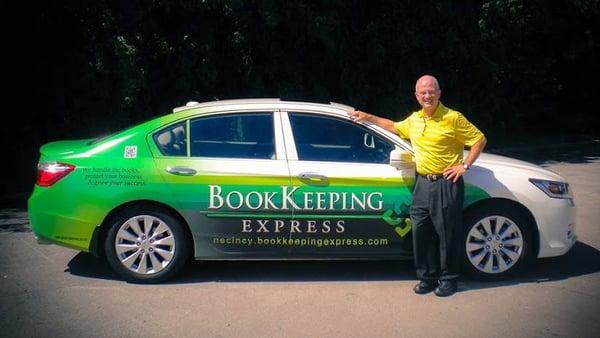 You'll spot Chris Lee around Greater Cincinnati in his BKEmobile!