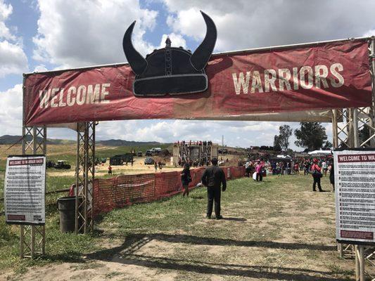 Entrance to the festival area.