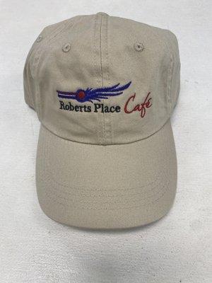 Great khaki colored cap with logo!