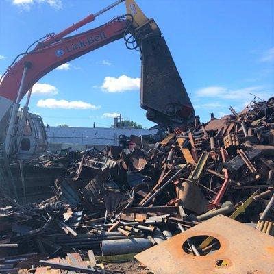 Chicago industrial scrap metal recycling