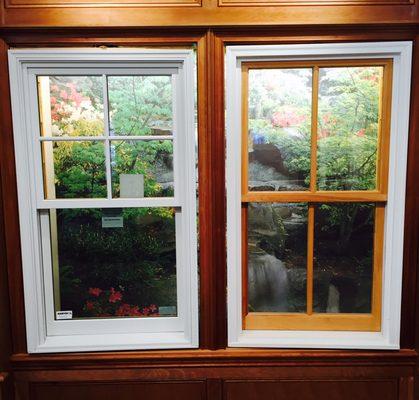 Marvin Clad and Marvin Wood exterior Next Generation Double Hung windows