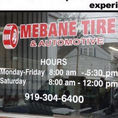 Mebane Tire in Mebane NC