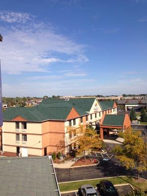 Comfort Inn. Singh contracting was able to get the owners a new roof though insurance.