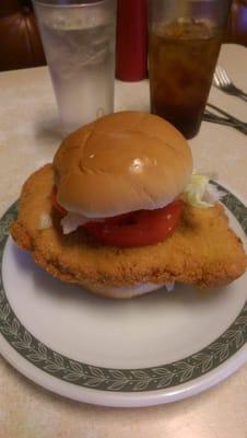 Do not miss the GIANT  hand breaded Tenderloin.  Not to be missed.  Enjoy!