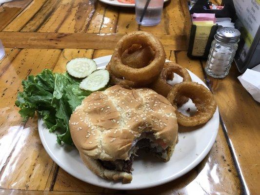 Mushroom burger