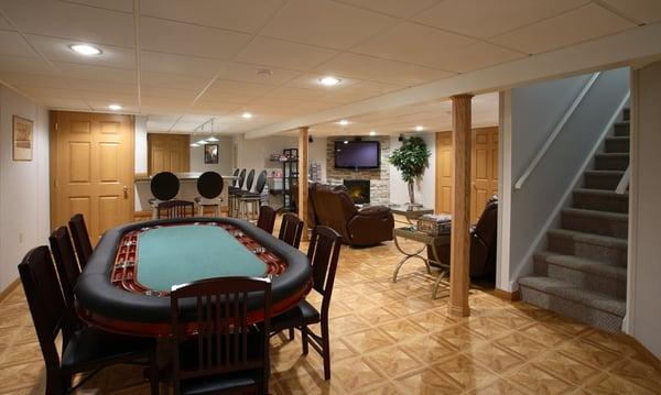 Remodel USA- Basement Game Room