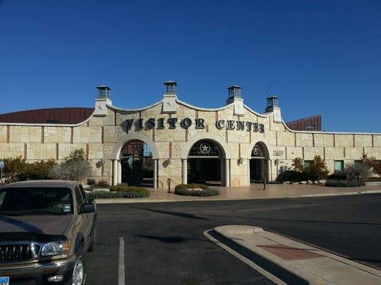 Front of Visitor Center