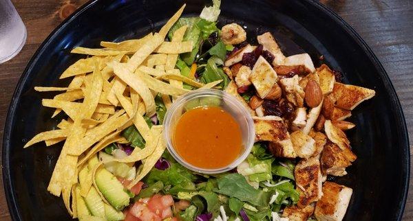 Chicken salad - mango dressing