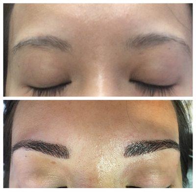 Microblading with Tooba. Absolutely love it!