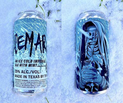 My wson wanted this Icemare Beer - It's 25% ABV and $25 per can. They only made 250 cans.