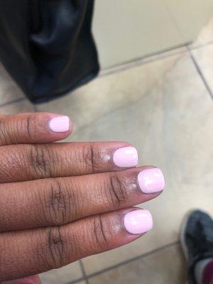 Shellac manicure